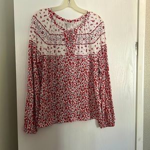 Lucky Brand Floral Shirt